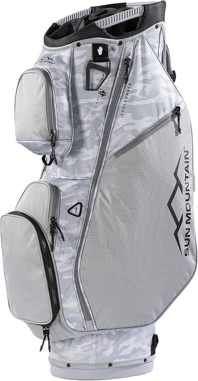 Sun Mountain Men's Forerunner Lightweight Cart Golf Bag, 14-Way Top