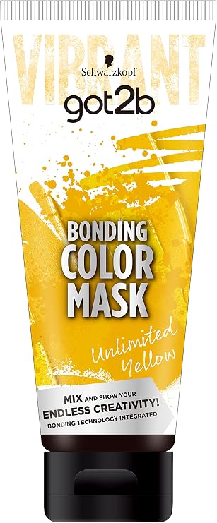 Schwarzkopf got2b Bonding Color MaskUnlimited Yellow 180g