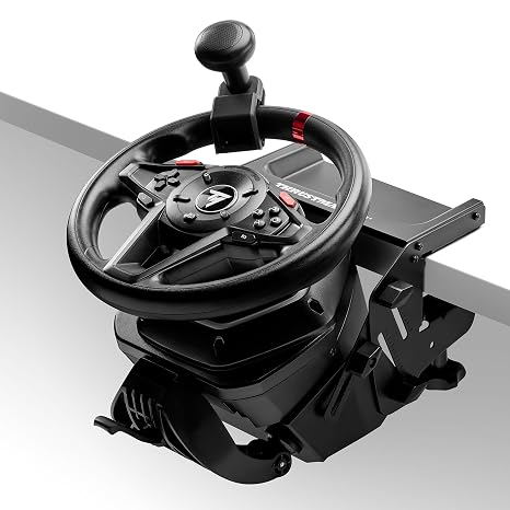 Thrustmaster T128 SimTask Pack - Farming/Trucking Wheel Bundle - PS5 & PC