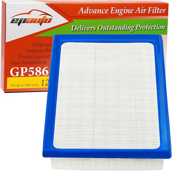 EPAuto GP586 (XA10586) Engine Air Filter Replacement for Toyota and Lexus
