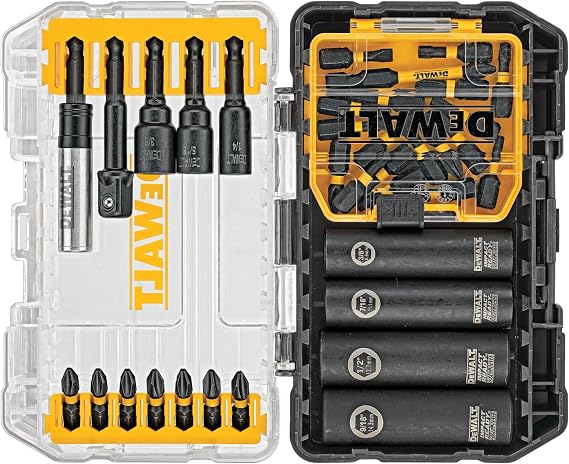 DEWALT Screwdriver Bit Set, Impact Ready, FlexTorq, 35-Piece (DWA2T35IR)