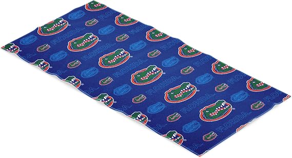 NCAA Florida Gators Repeat Logo Microfiber Beach Towel