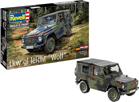Revell-Model Kit-LKW GL Wolf