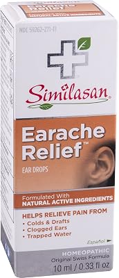Similasan Earache Relief Ear Drops 10 mL  3 pack