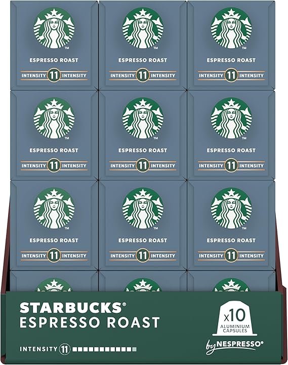 Starbucks By Nespresso Dark Espresso Roast Kapsül Kahve 12 X 10 Adet