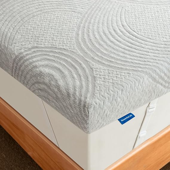 Memory Foam Mattress Topper Double Bed 7cm Thick for Pressure Relief