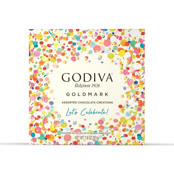 Godiva Goldmark Cake-Inspired Belgian Chocolate Gift Box, 18 Pc