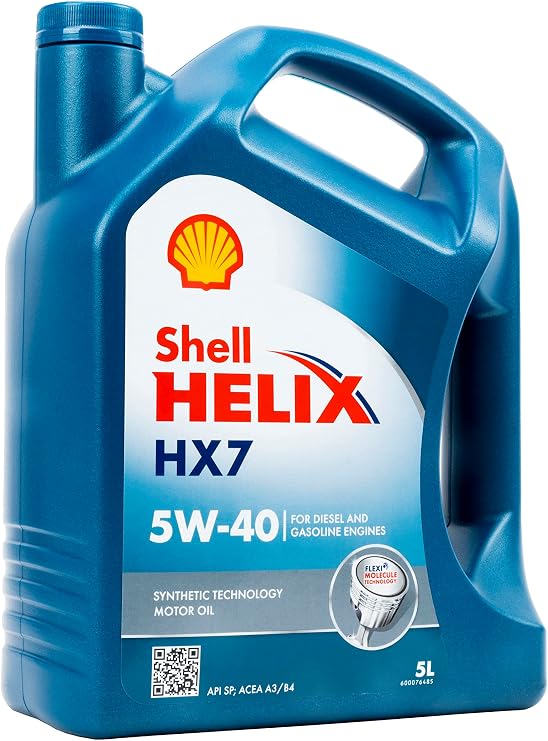 ‎Shell Helix HX7 5W-40 5 Liter Motoröl bunt