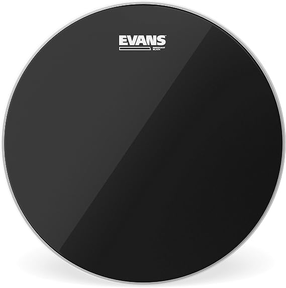 Evans Resonant Black Drumhead, 6 Inch