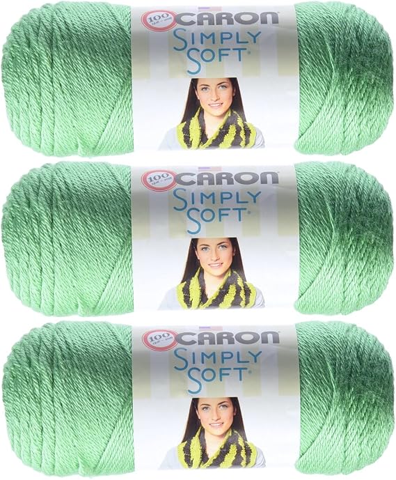 Caron Simply Soft Yarn Solids (3-Pack) Sage H97003-9705