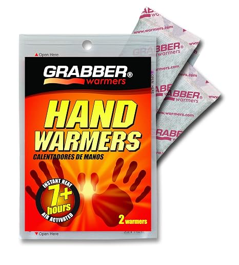 Grabber HH2 Hothands Hand Warmer, White, White