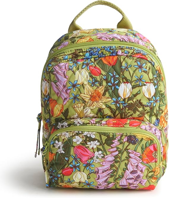 Vera Bradley Women's Premium Cotton Mini Banbury Backpack Bookbag (pack of 1)