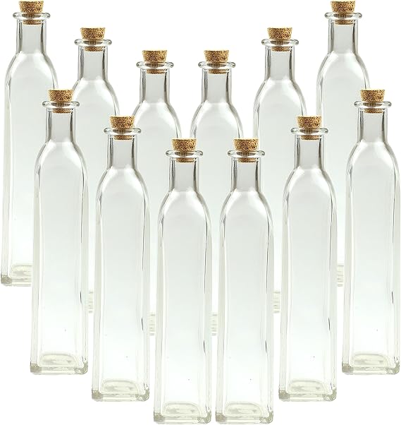 Ashland 7 Glass Vinegar Bottle-12ct Value Pack