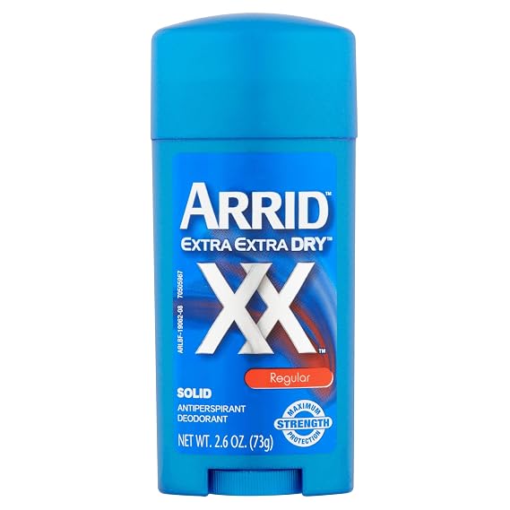 Arrid XX Extra Dry Solid Antiperspirant Deodorant, 2.0 Ounce (56g)