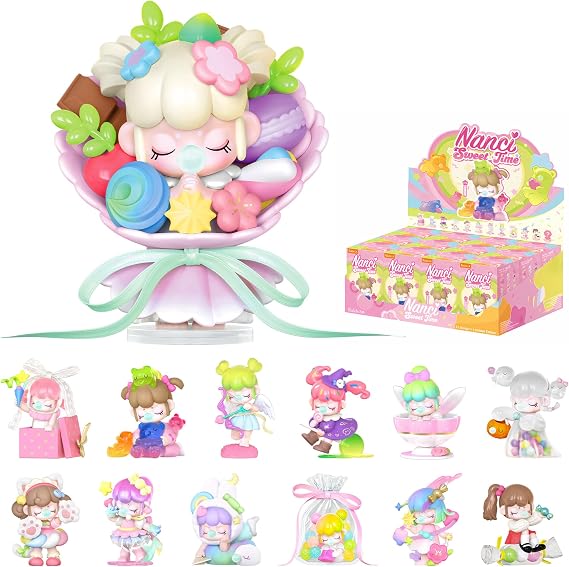 Rolife Nanci Blind Box - Sweet Time Series, 1 Random Action Figure Box, Popular Collectors Toy, Cute Action Figure, Birthday / Christmas Holiday Creative Gift