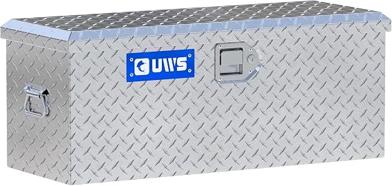 UWS EC20001 32-Inch Heavy-Wall Aluminum ATV Storage Box, RigidCore Lid
