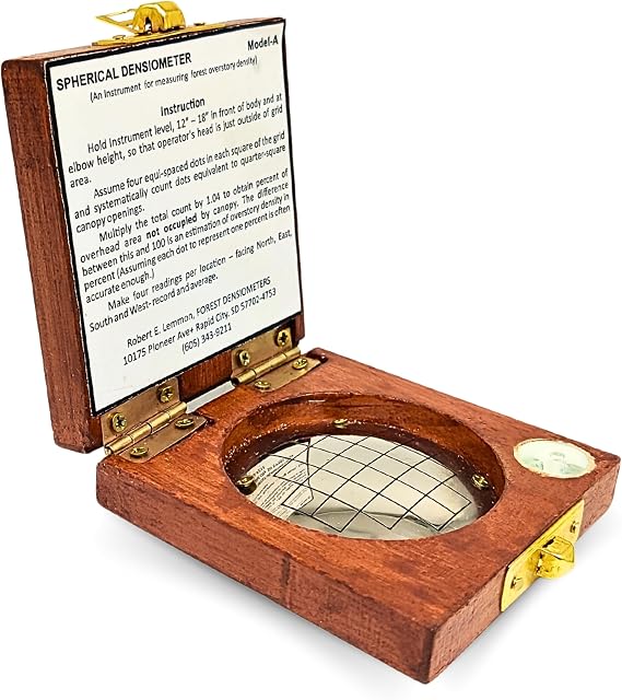 Spherical Crown Densiometer, Convex Forestry Suppliers.