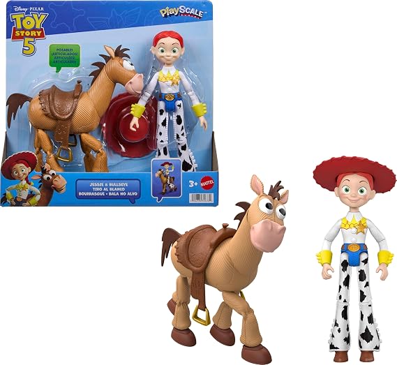Mattel Disney and Pixar Toy Story 5 Jessie & Bullseye
