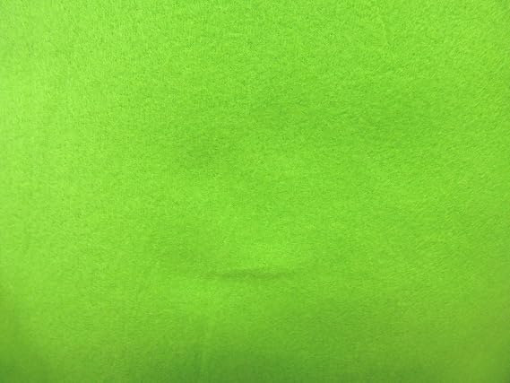 Fleece Solid Lime Green 58 Inch Wide Fabric by The Yard (F.E.)
