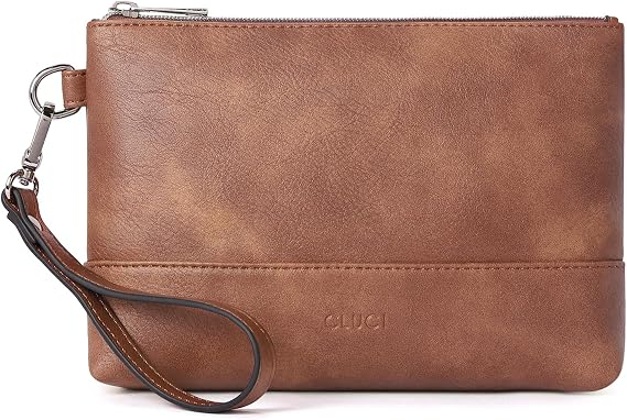 CLUCI Wristlet Wallet for Women Large Capacity Clutch Purse