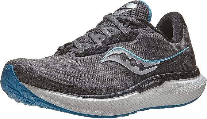 Saucony Men's Triumph 19 Shadow/Topaz Hiking Shoe S20678-15