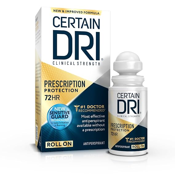Certain Dri Prescription Strength Clinical Antiperspirant Roll-On, 1.2 oz