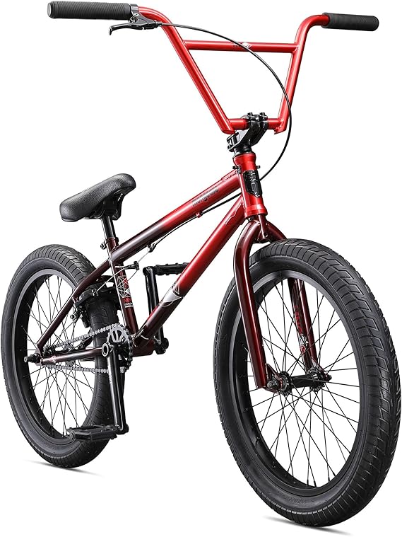 Mongoose Legion Freestyle BMX Bike for Advanced-Level or Professional Riders, Adult Men Women, 4130 Chromoly Frame