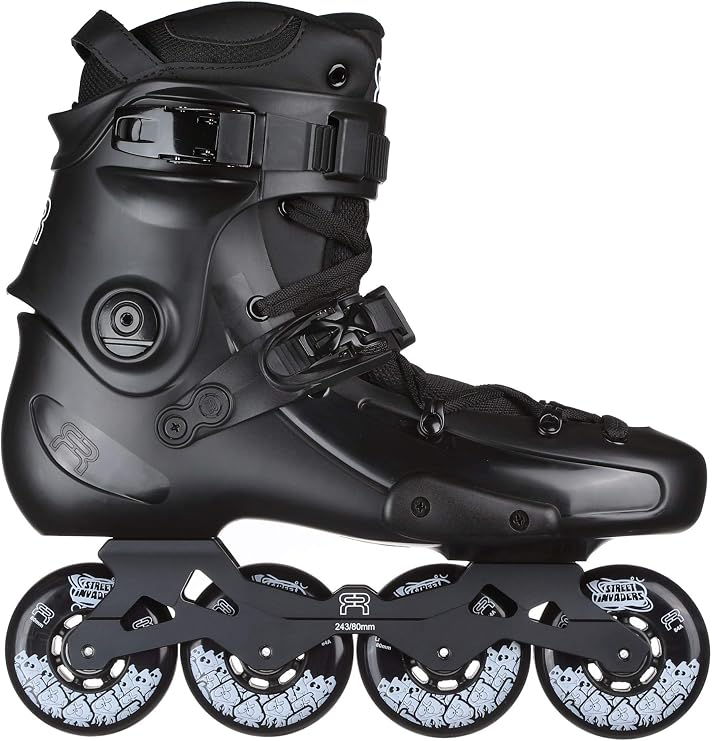 FR Skates FR1 80 Skates 10.5 (44) Black