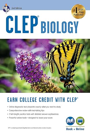 CLEP Biology Book + Online (CLEP Test Preparation)