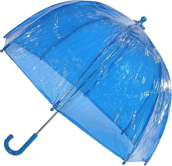 totes Kids Clear Bubble Umbrella with Easy Grip Handle