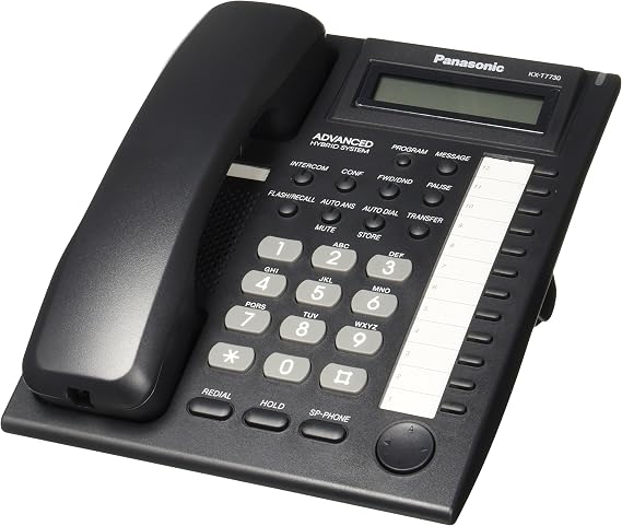 Panasonic KX-T7730 Telephone Black
