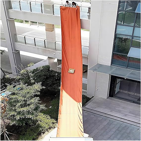 1,5 m genişliğinde ağır kanvas yükleme rampası (5 ft) – Yüksek yükseklikte depo ve inşaat işleri için endüstriyel boşaltma hattı (6 x 2 m) – Mat taşıma çözümü
