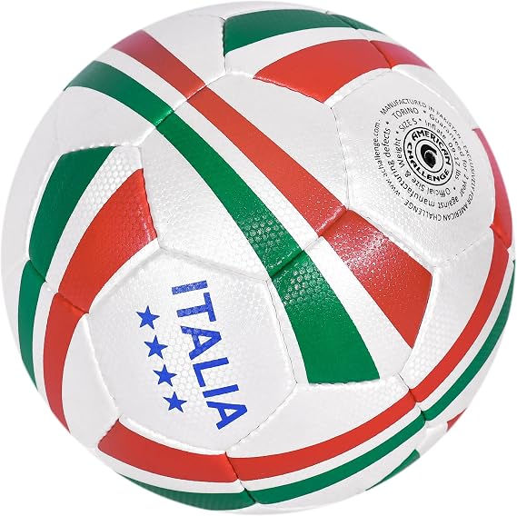 American Challenge Torino Soccer Ball, Sizes 2, 3, 4 & 5, Collegiate