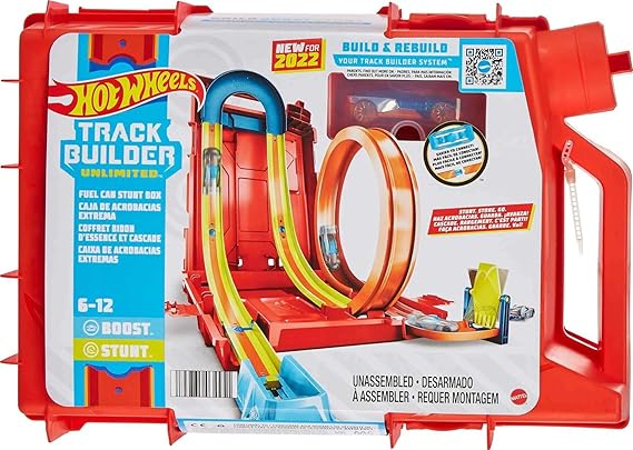 Hot Wheels® Track Builder Benzin Bidonu Akrobasi Seti