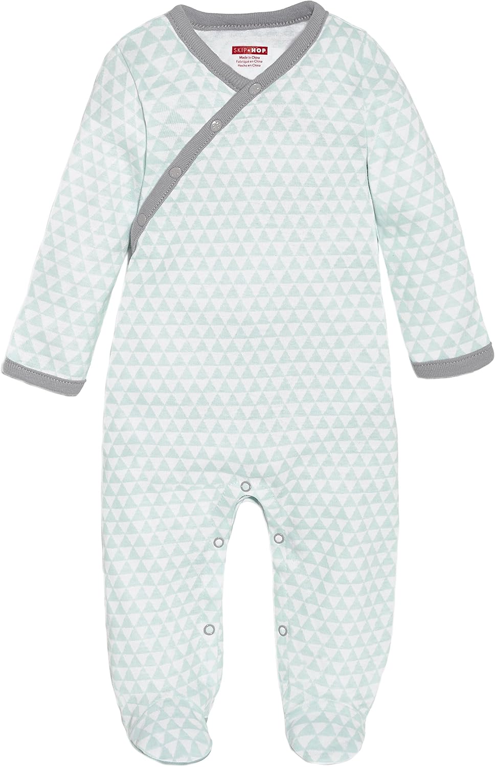 Skip Hop baby-boys Boys Side-snap Long Sleeve Footie