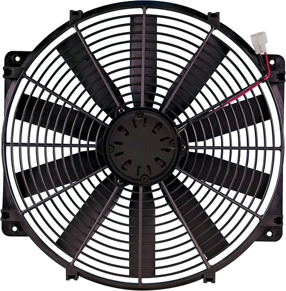 118 Black 16" LoBoy Electric Fan (puller)