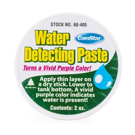 Water Detecting Paste 2 oz Instant Fuel Tank Water Level Indicator