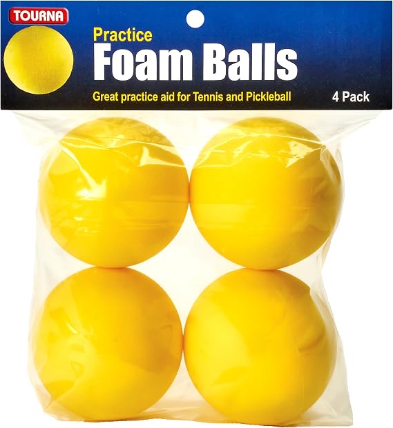 Tourna Foam Balls for Tennis and Pickleball Practice