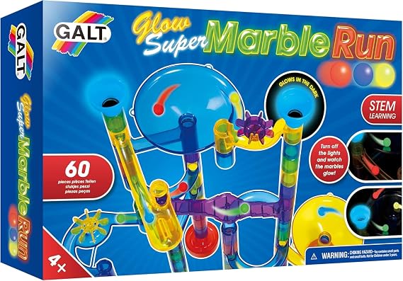 Galt Toys Construction - Glow Super Marble Run Toy