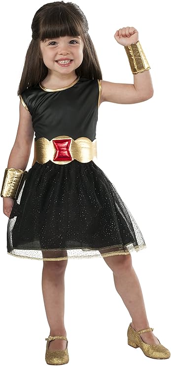 Rubies Marvel Universe Child's Black Widow Costume Tutu Dress, Large