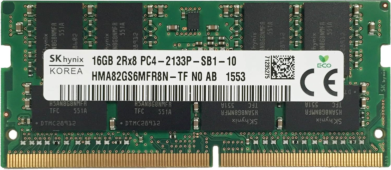 Hynix オリジナル 16GB 1x16GB ノートパソコンメモリアップグレード MSi GS40 6QE 036NL Phantom DDR4 2133 PC4-17000 SODIMM 2Rx8 CL15 1.2v Notebook RAM Adamanta