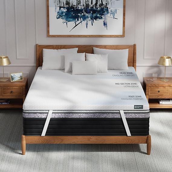 Helix ErgoAlign Mattress Topper with GlacioTexTM - Queen