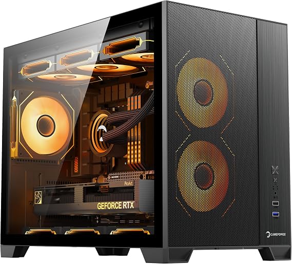 GamePower Warcry Ronin 3xARGB Fan 650W 80+ Bronze Micro-ATX Gaming (Oyuncu) Kasa