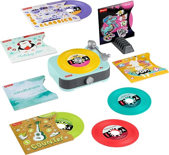 Fisher-Price Deluxe Rockin Record Player Set