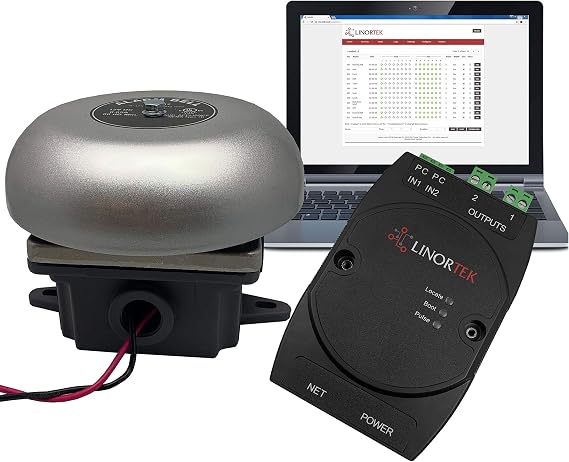 Netbell-2-1Bel Automatic Programmable Break Bell System for School Factory | 500-event bell timer, network bell controller, low-voltage wiring, Web-Based Scheduler Software, expandable, no monthly fees