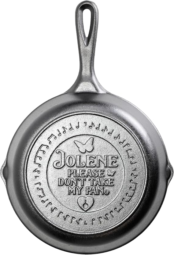 Lodge Dolly Parton Jolene Cast Iron Skillet, 8 Inches