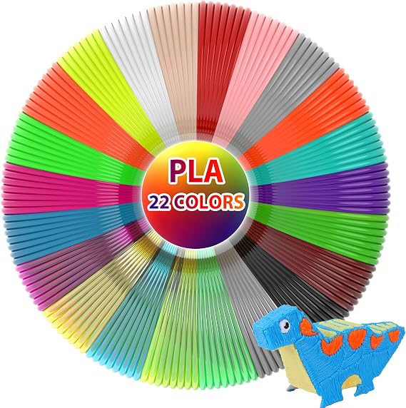 3D Pen Refill 10 Feet, 22 Colors
