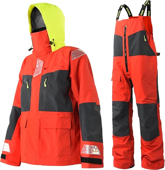 Men's Offshore Sailing Suit 2-Layer Waterproof Breathable