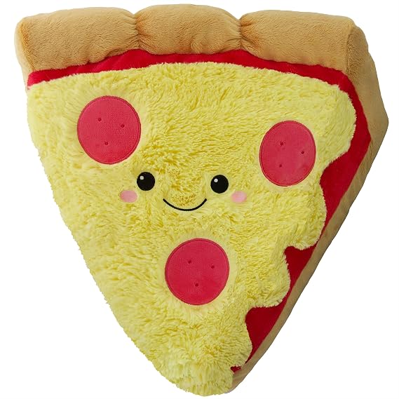 Squishable - Pizza - Comfort Food Collection - 15 in - Soft Toy Collectible Stuffed Animal