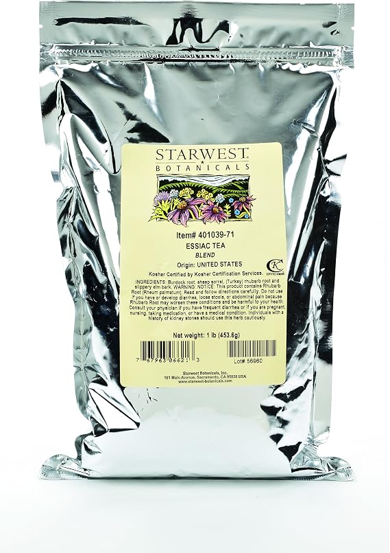 Starwest Botanicals Essiac Tea, 1 Pound